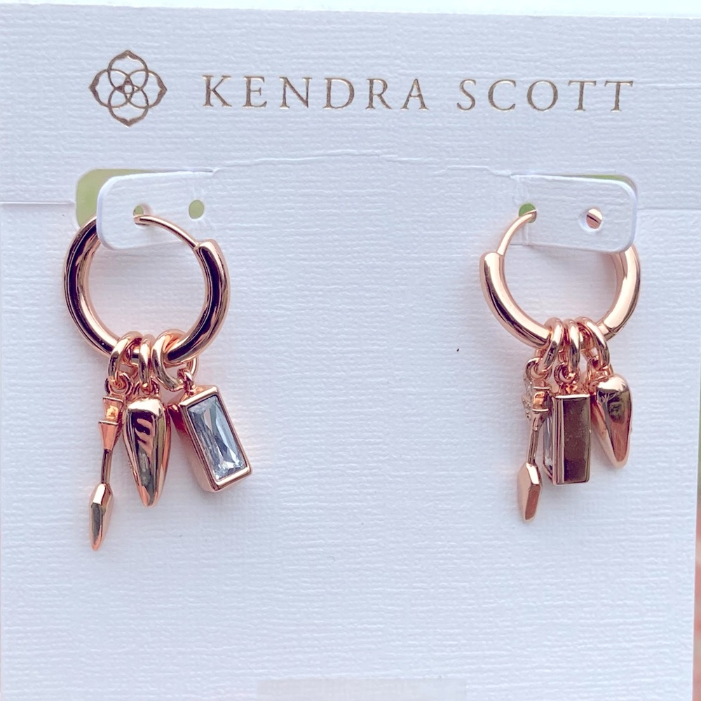 NWT Zoey Huggie Ear Set by Kendra Scott